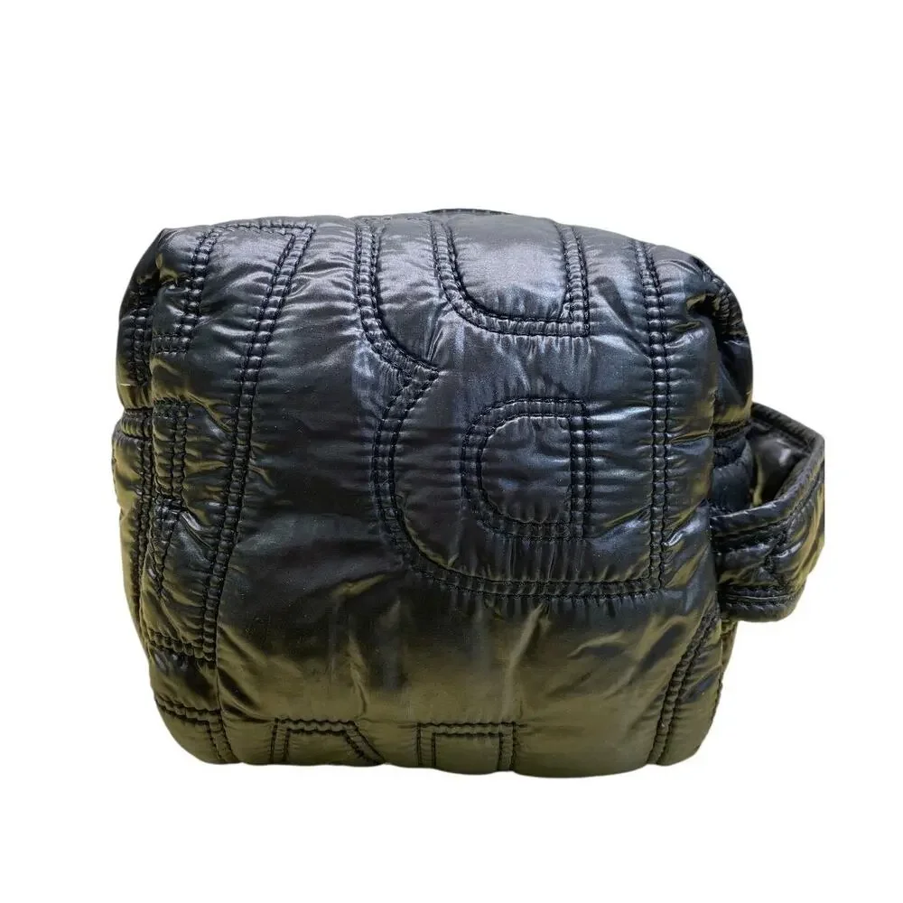 Marc Jacobs Standard Supply Workwear Quilted Logo Cosmetic Cube Travel Bag